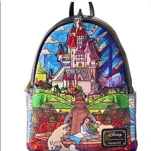 Beauty and the beast loungefly.